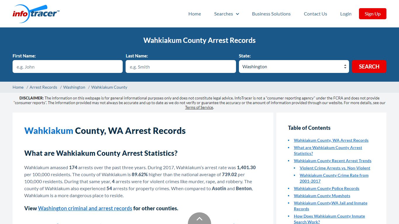 Wahkiakum County, WA Arrests, Mugshots & Jail Records - InfoTracer