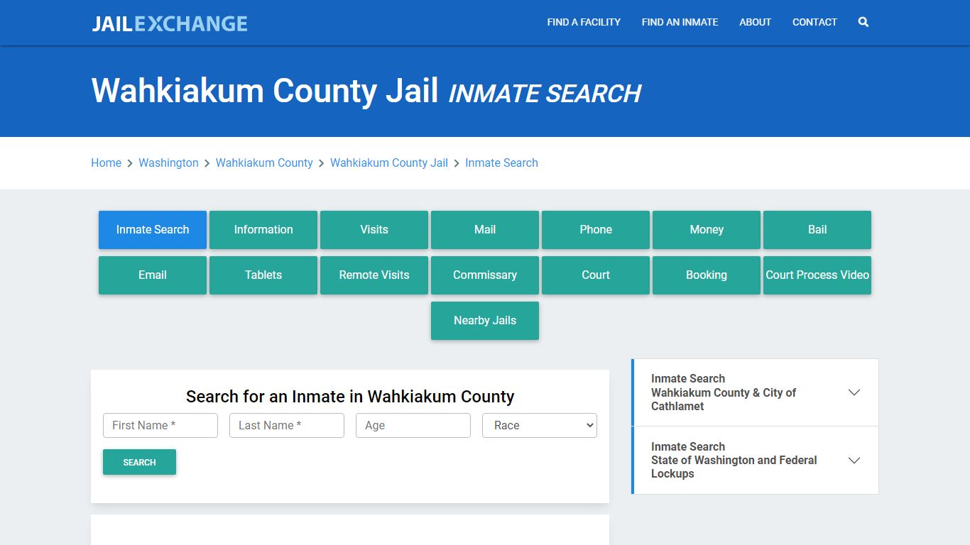 Wahkiakum County Jail, WA Inmate Search: Roster & Mugshots - Jail Exchange